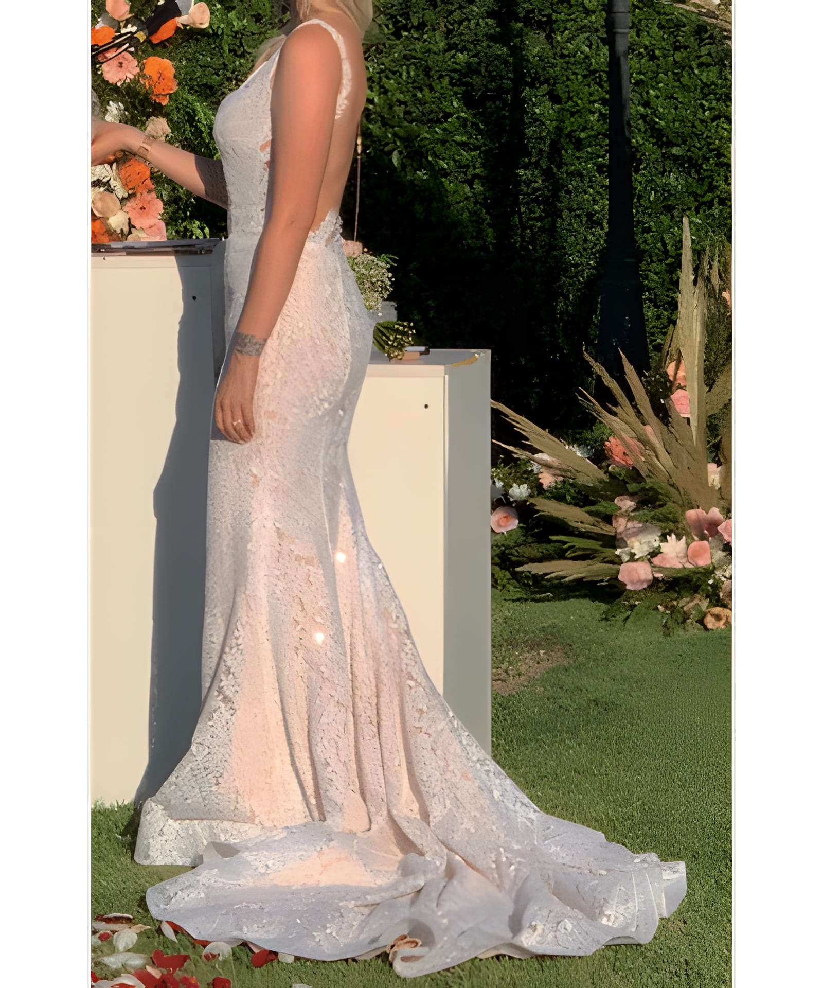 Vestido Usado Nevada Novias - 1837 - foto 5 de 7