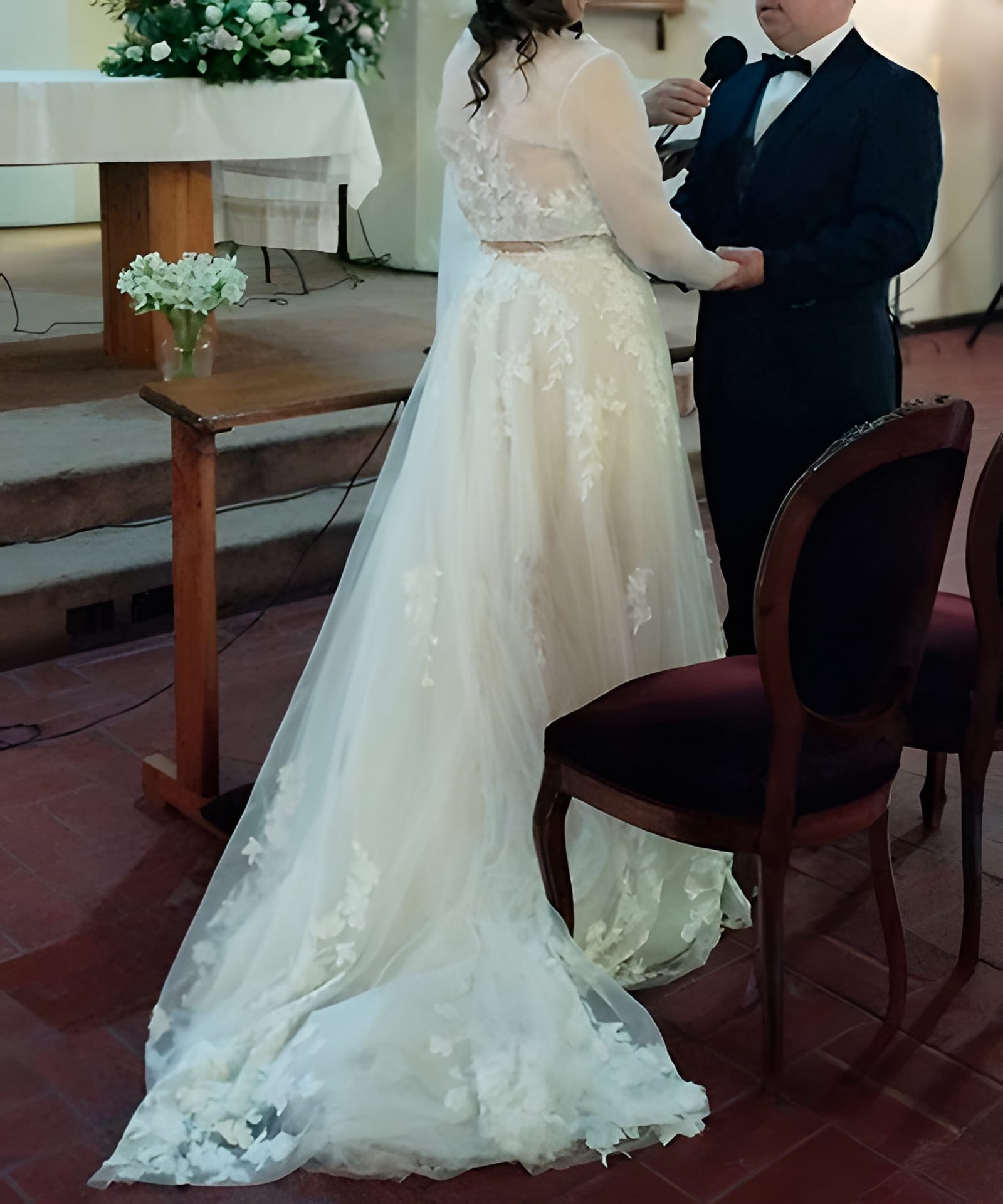 Vestido Usado Ignacia Novias - 1964 - foto 4 de 6