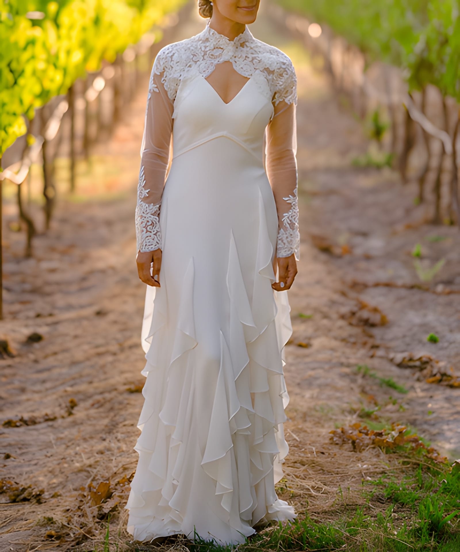 Vestido Usado Santo Novias - 1904 - foto 3 de 7