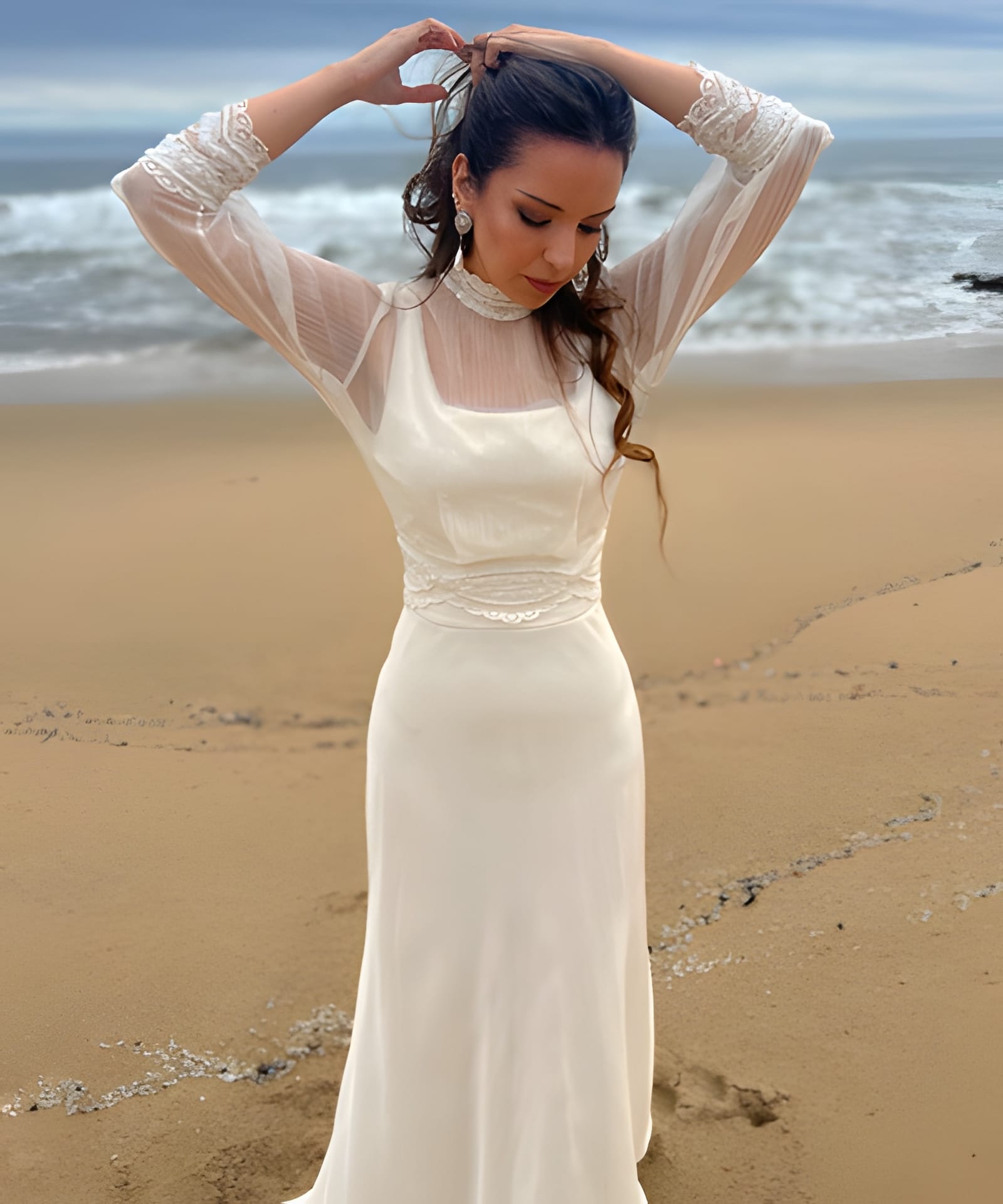 Vestido Usado Francisca Vallejos - 2462 - foto 3 de 5
