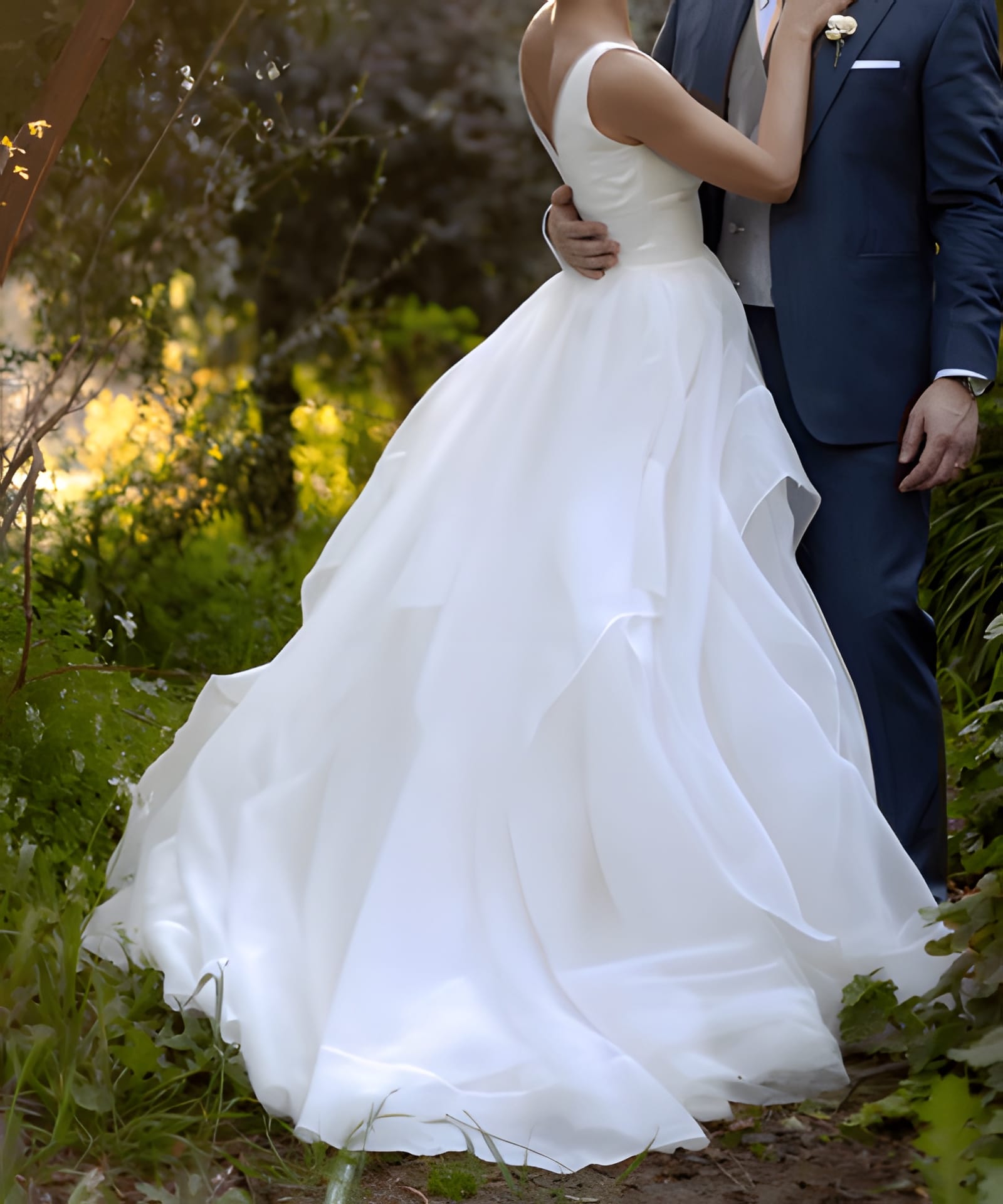 Vestido Usado Justin Alexander - 1802 - foto 3 de 7