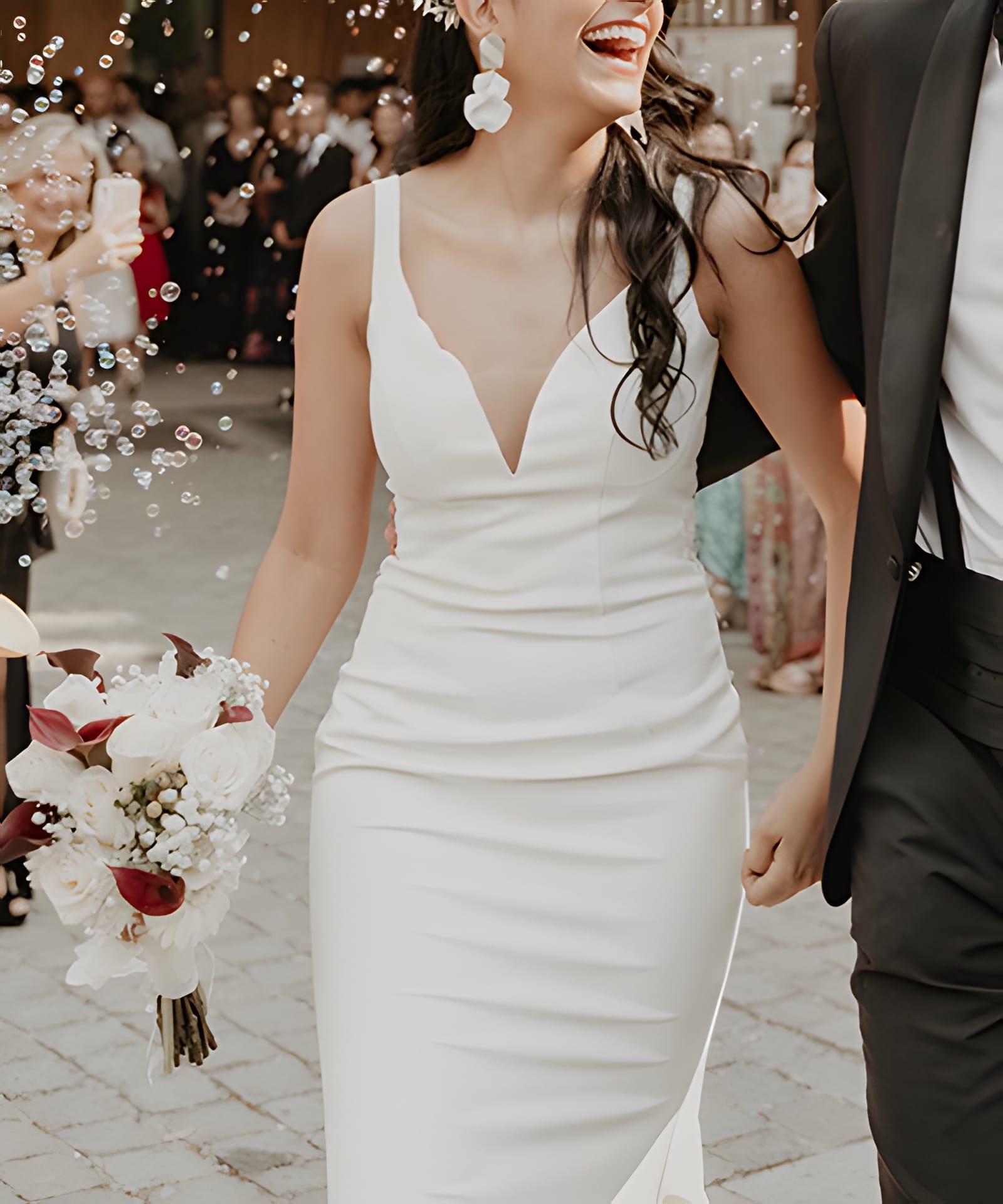 Vestido Usado Ignacia Novias - 1977 - foto 3 de 7