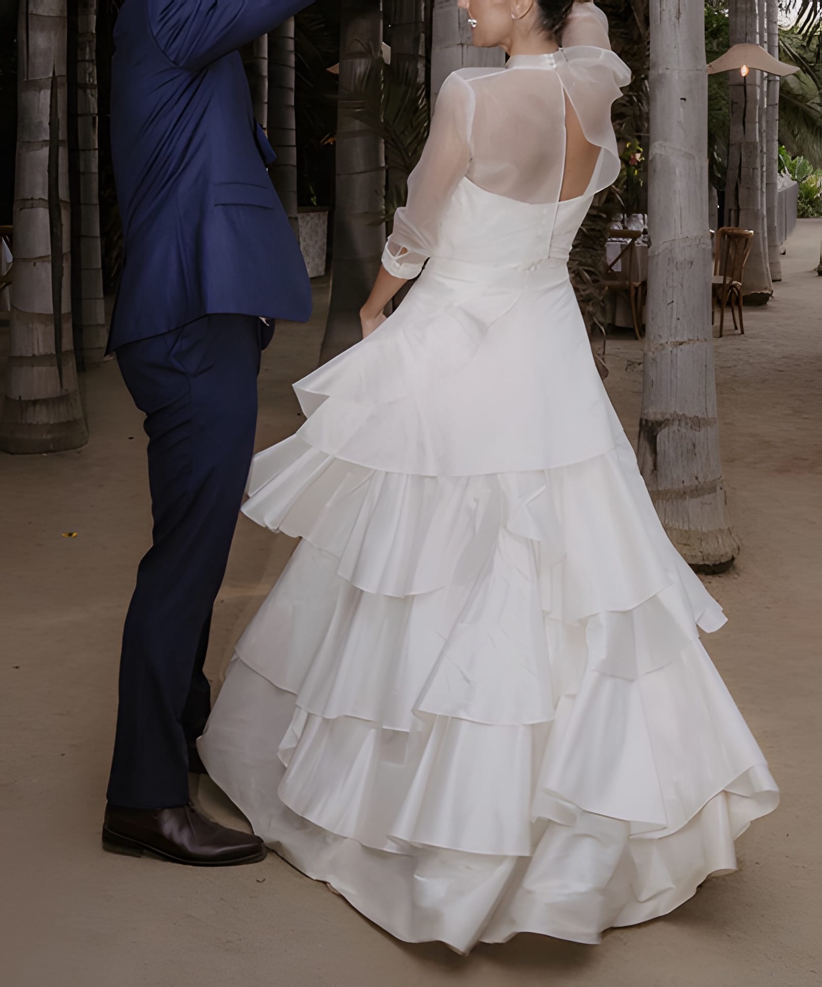 Vestido Usado Javiera Díaz Atelier - 2631 - foto 6 de 7