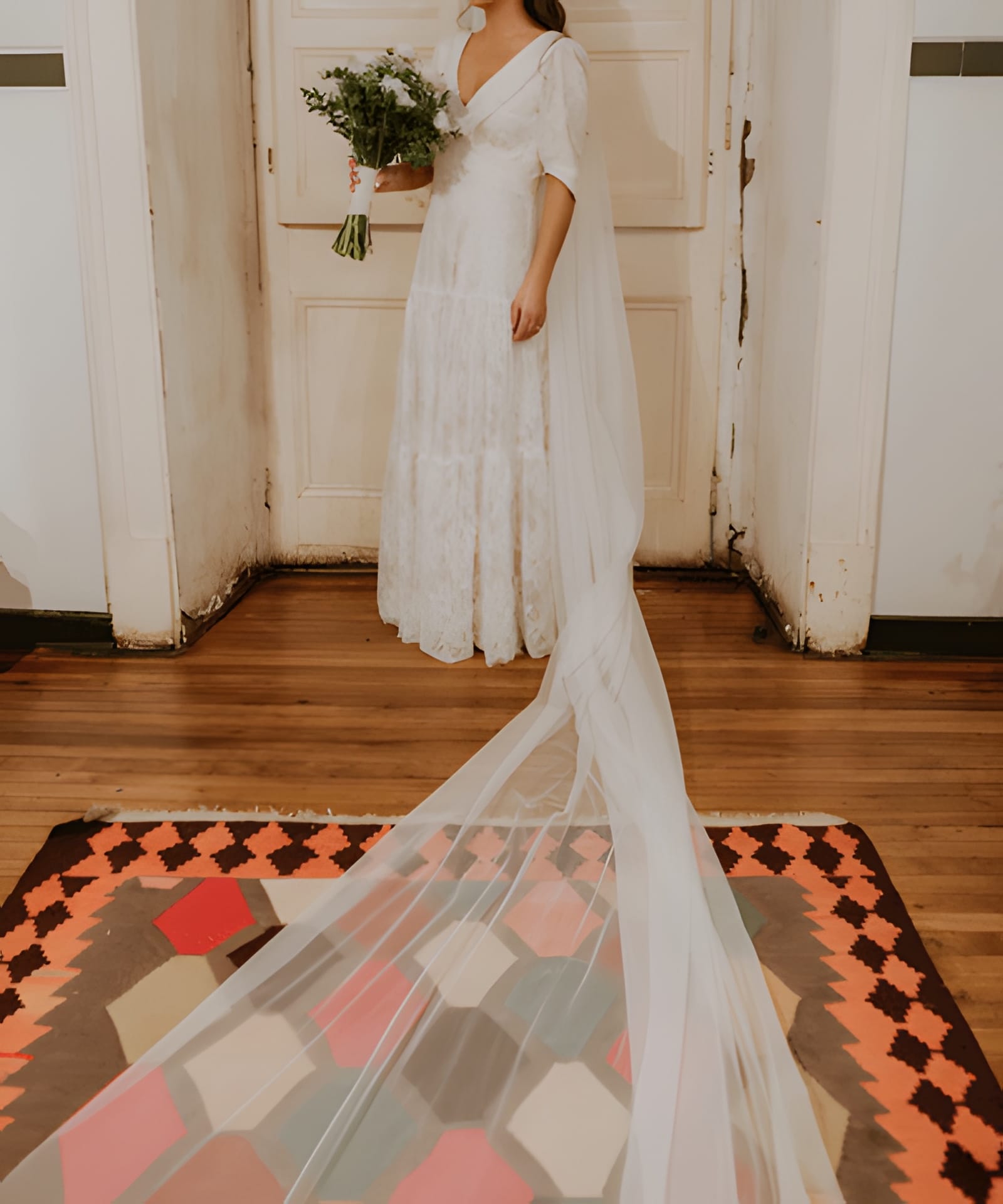 Vestido Usado Javiera Diaz Atelier - 1825 - foto 7 de 8