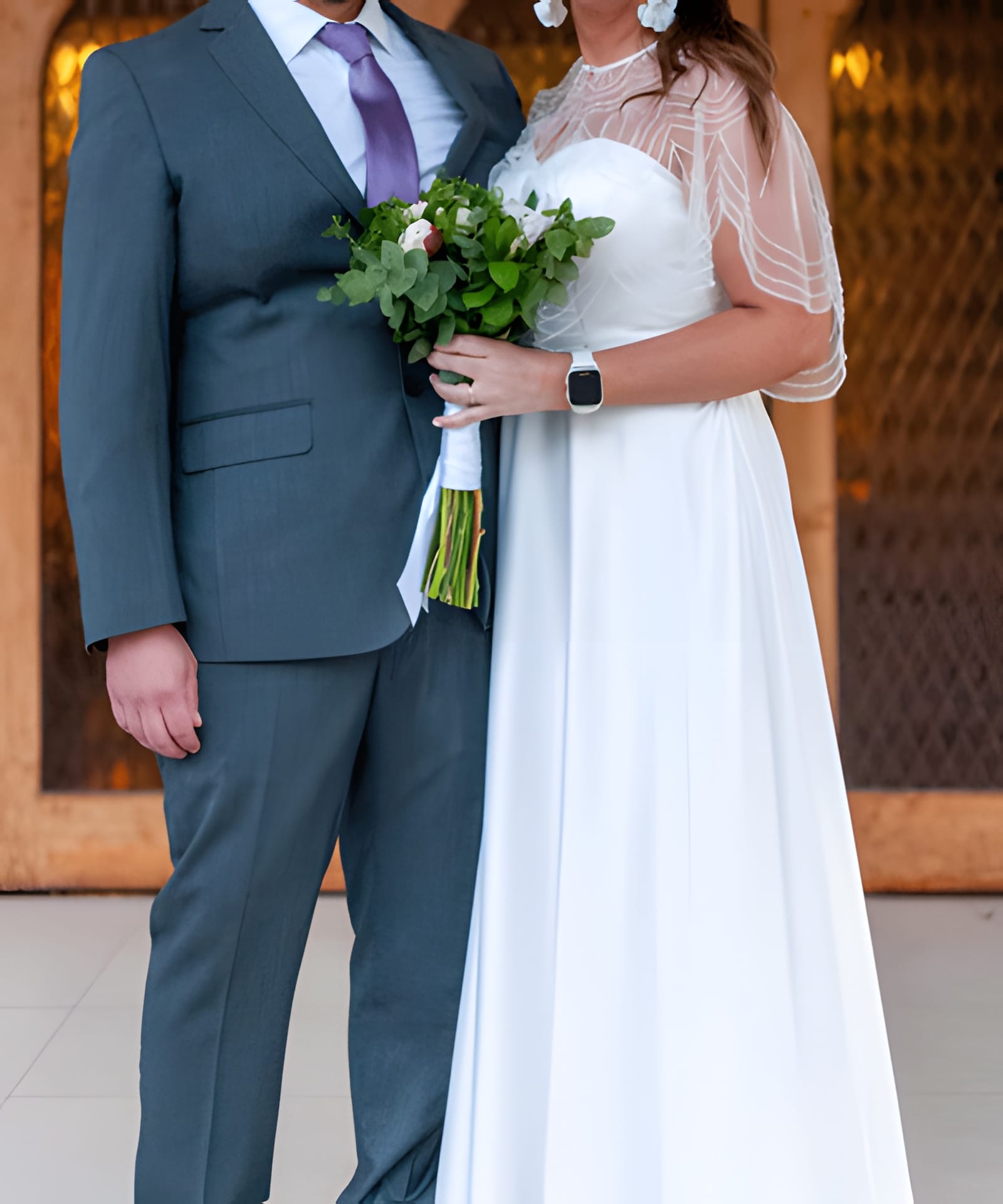Vestido Usado CV Novias - 1817 - foto 4 de 6