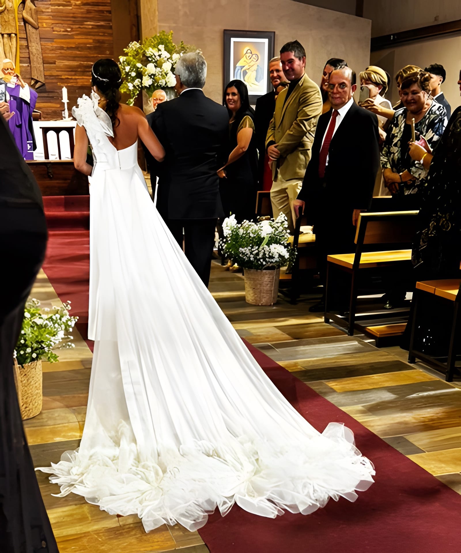 Vestido Usado Santo Novias - 2662 - foto 6 de 7