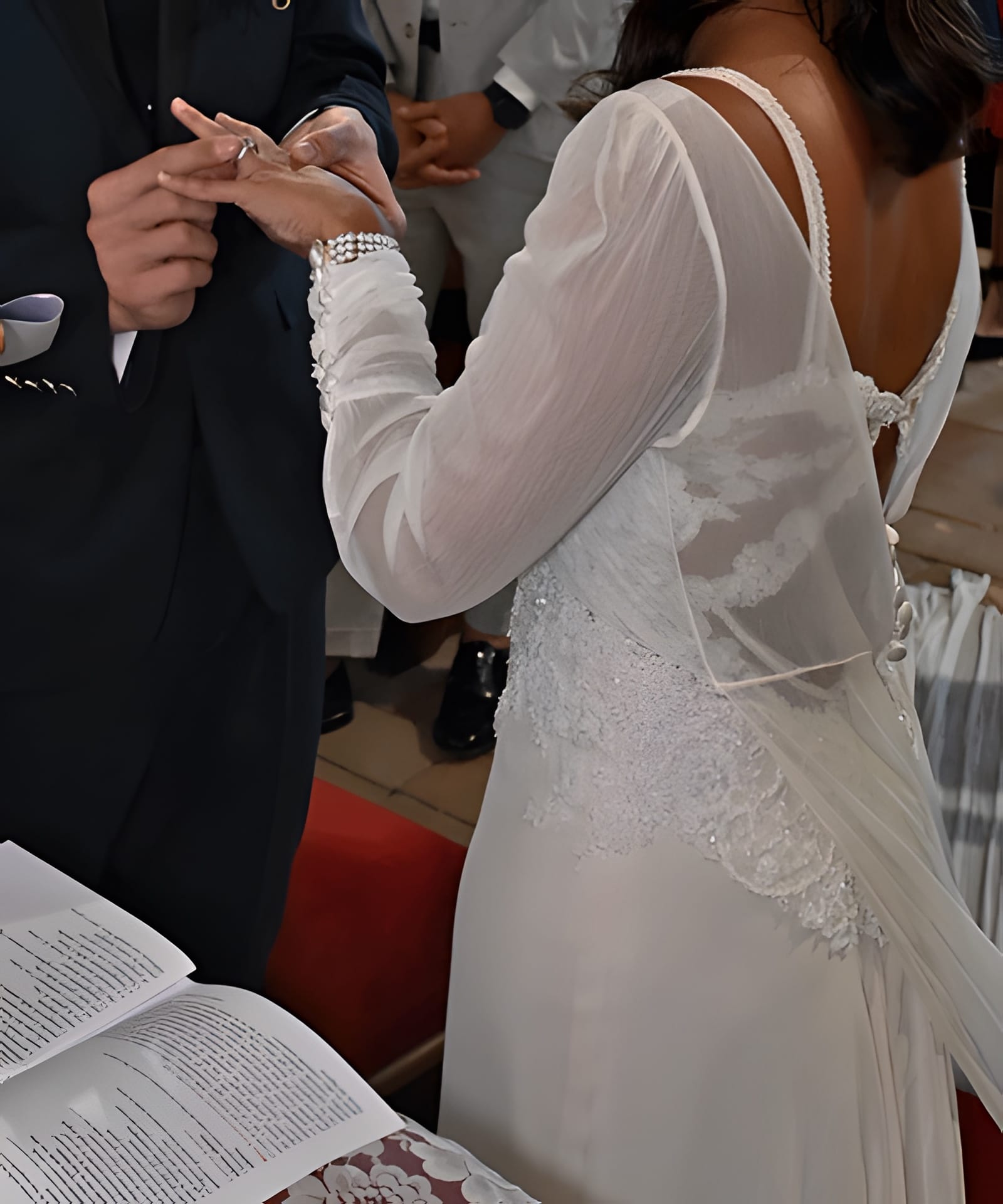Vestido Usado MLV Novias - 1017 - foto 4 de 5