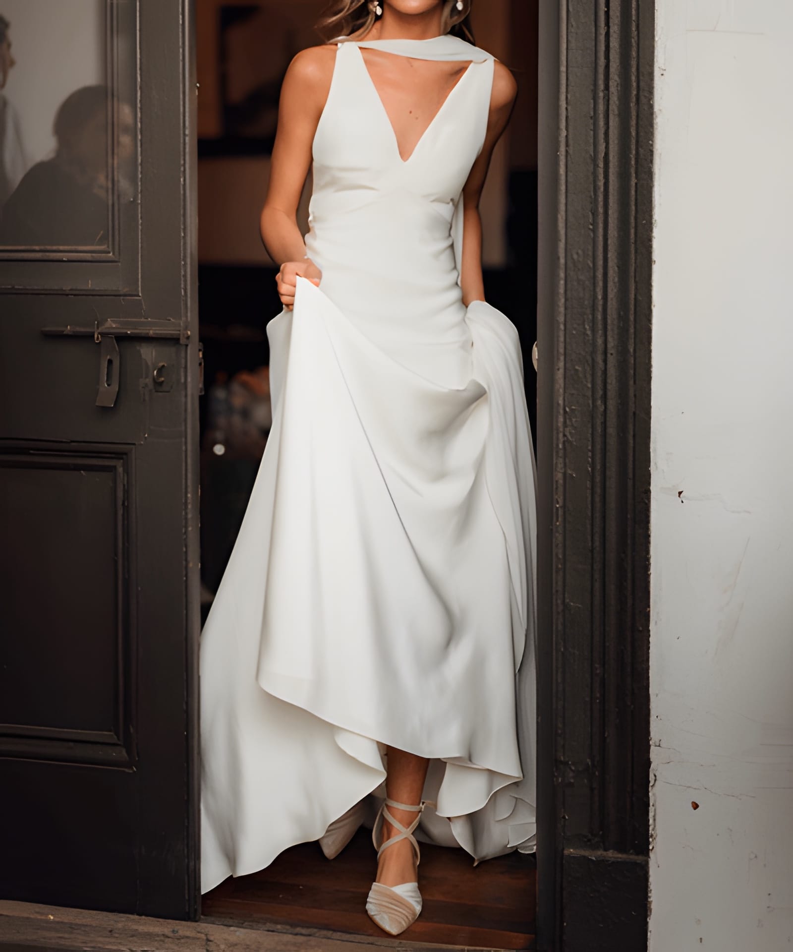 Vestido Usado Javiera Díaz Atelier - 1803 - foto 1 de 8
