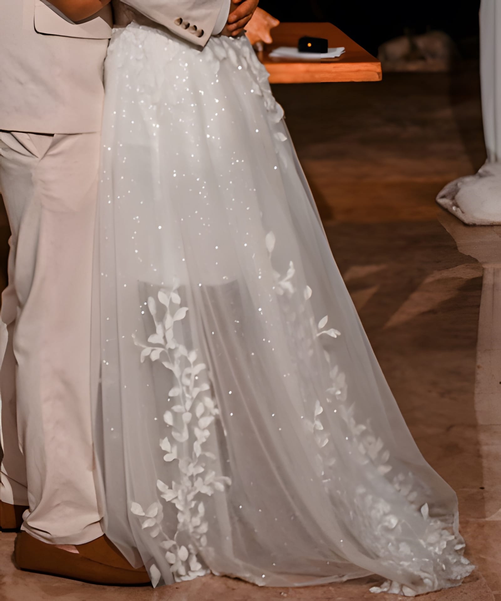 Vestido Usado Blanca Ilusión - 2338 - foto 5 de 5