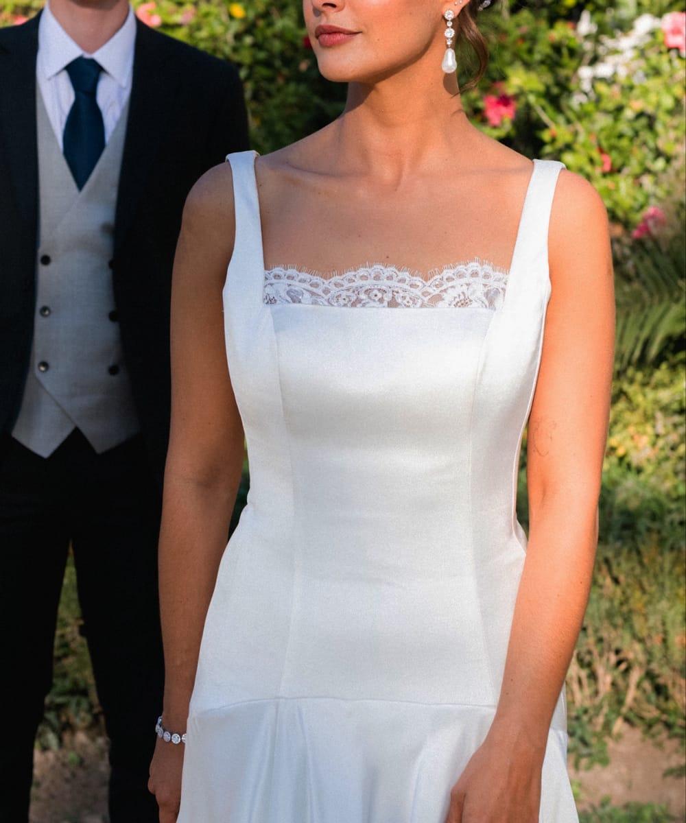 Vestido Usado Celeste Ruiz Novias - 2898 - foto 2 de 7