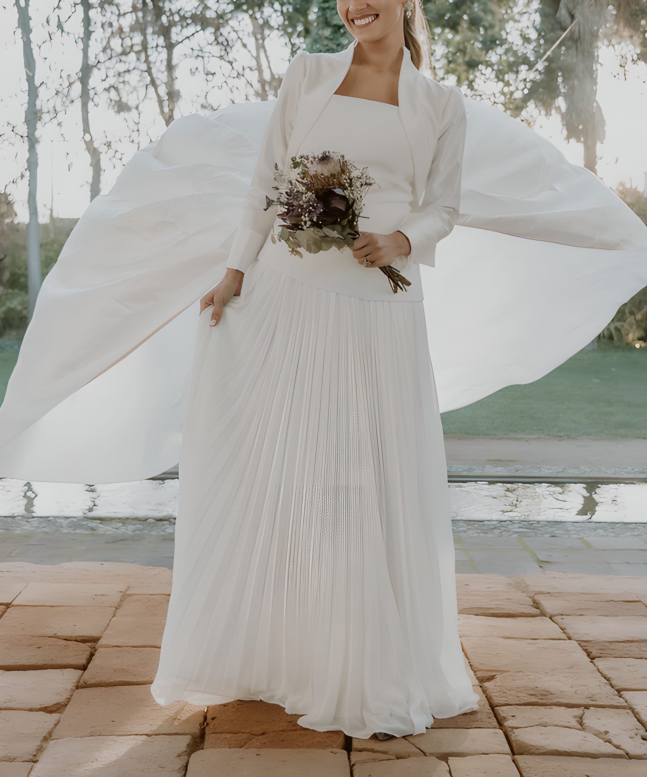 Vestido Usado Javiera Diaz Atelier - 2885 - foto 6 de 7
