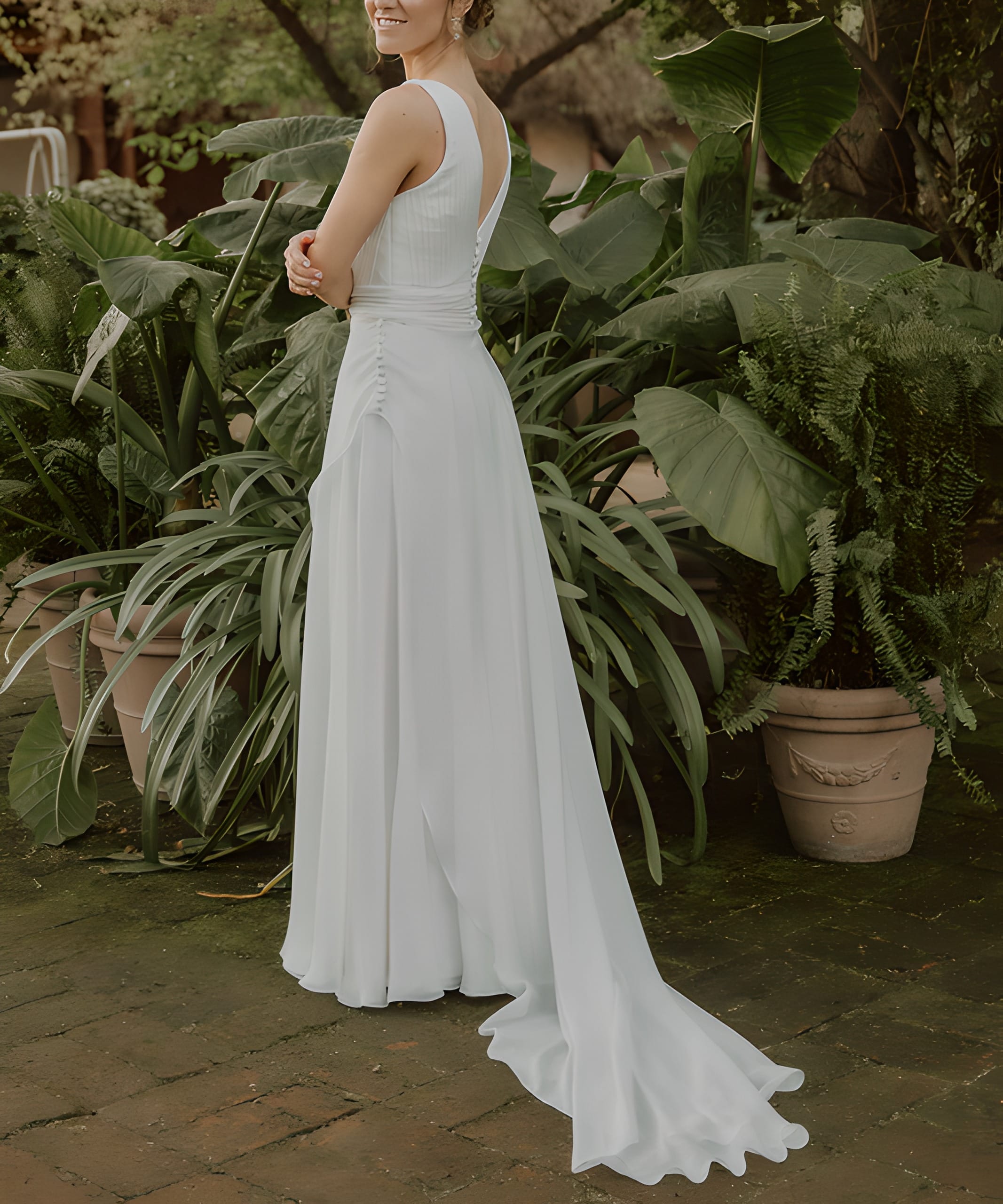 Vestido Usado Javiera Diaz Atelier - 2894 - foto 3 de 7
