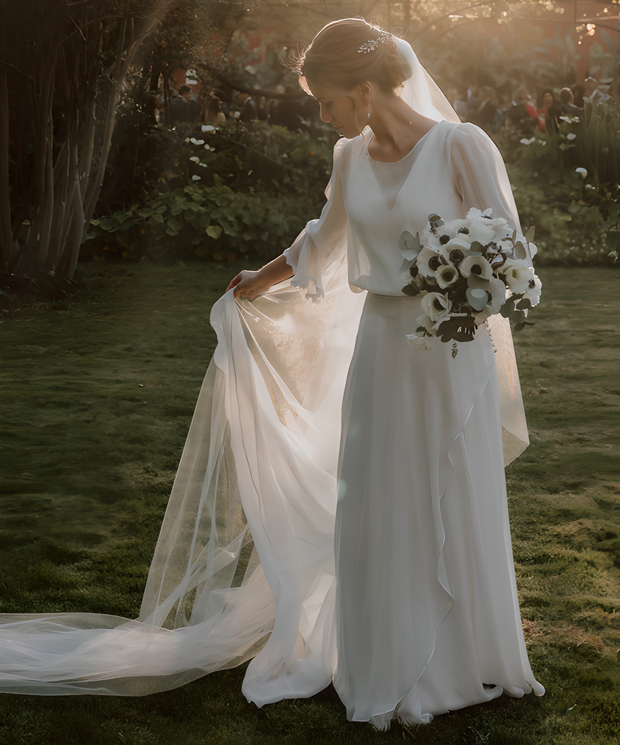 Vestido Usado Javiera Diaz Atelier - 2894 - foto 2 de 7