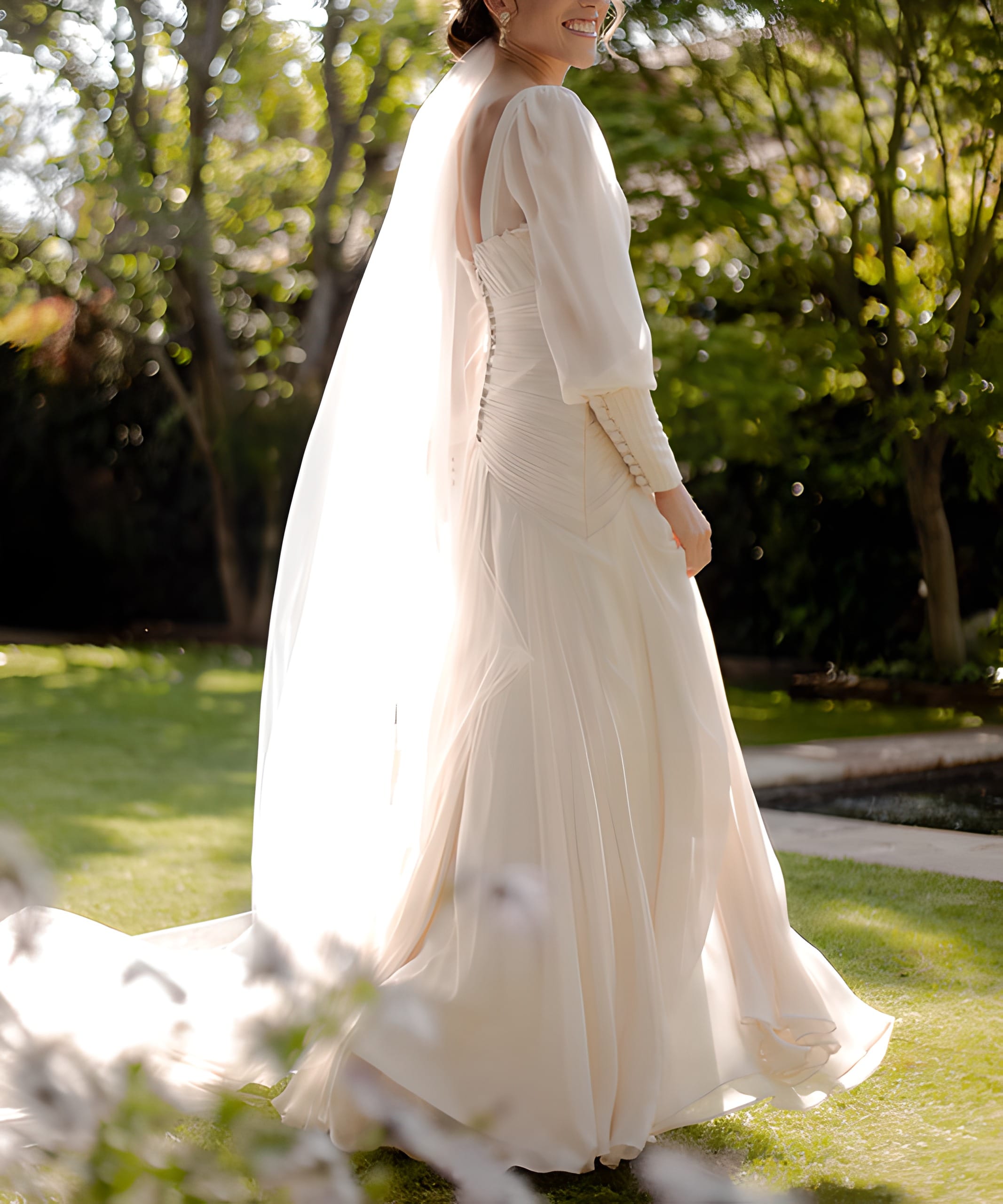 Vestido Usado Javiera Diaz Atelier - 2897 - foto 4 de 6