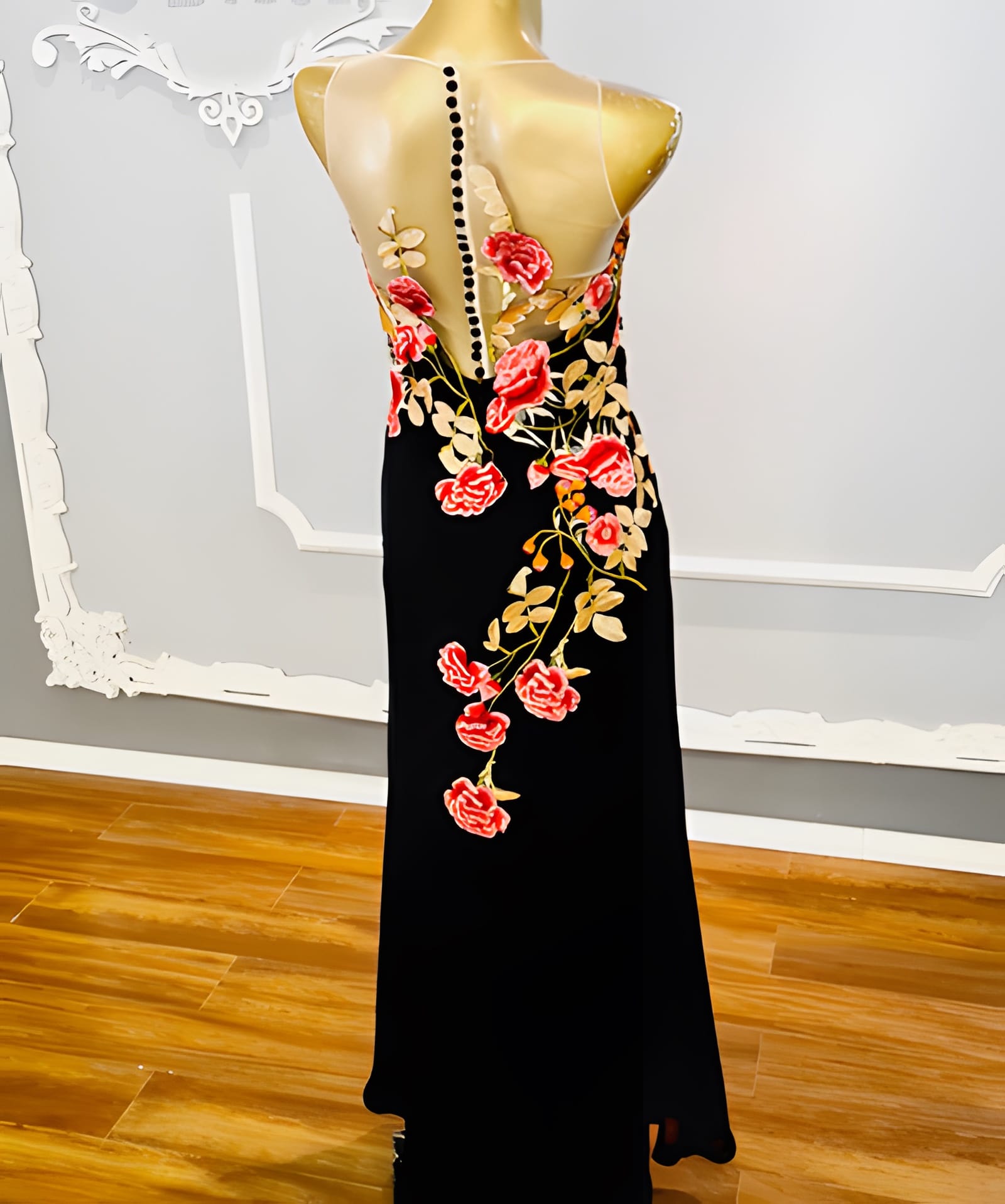 Vestido Madrina Usado Nini Gidmann - 2476 - foto 5 de 6