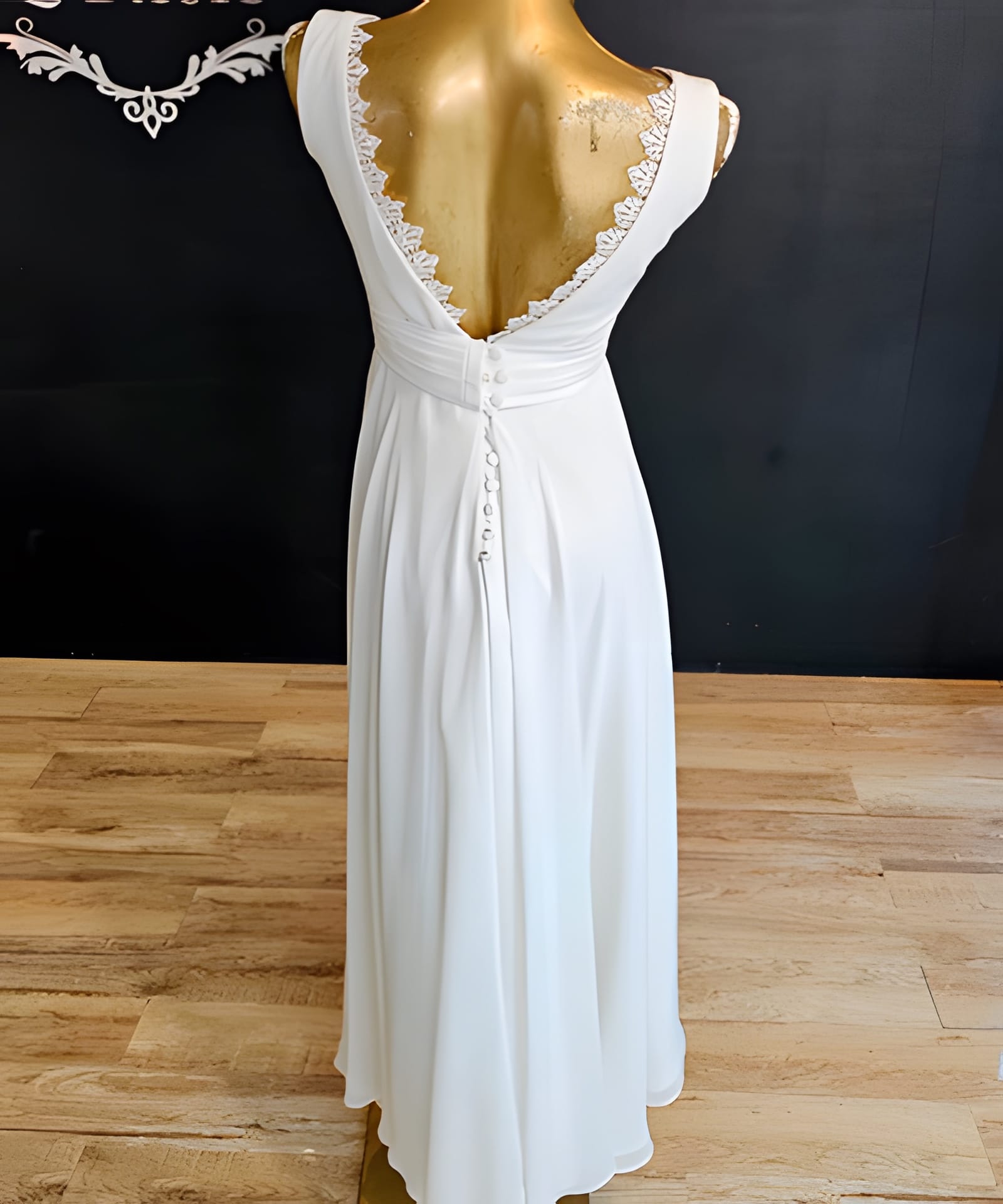 Vestido Usado Cala Novias - 2294 - foto 4 de 5