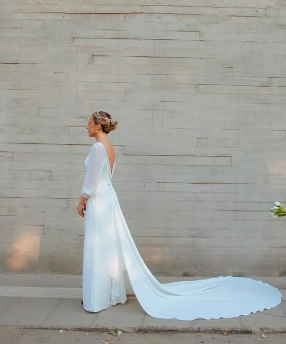 Vestido Usado Santo Novias - 2855 - foto 5 de 7