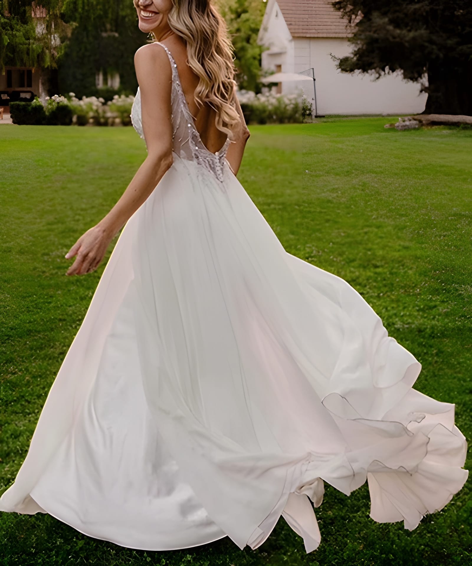 Vestido Usado Andrea Villegas - 2035 - foto 1 de 7