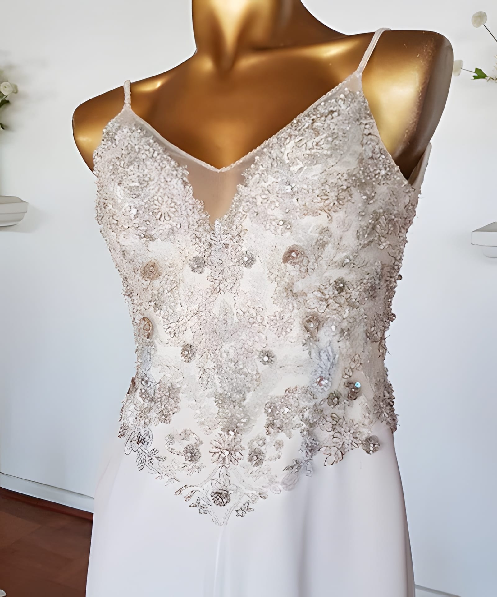 Vestido Usado Mlv Novias - 2299 - foto 3 de 4